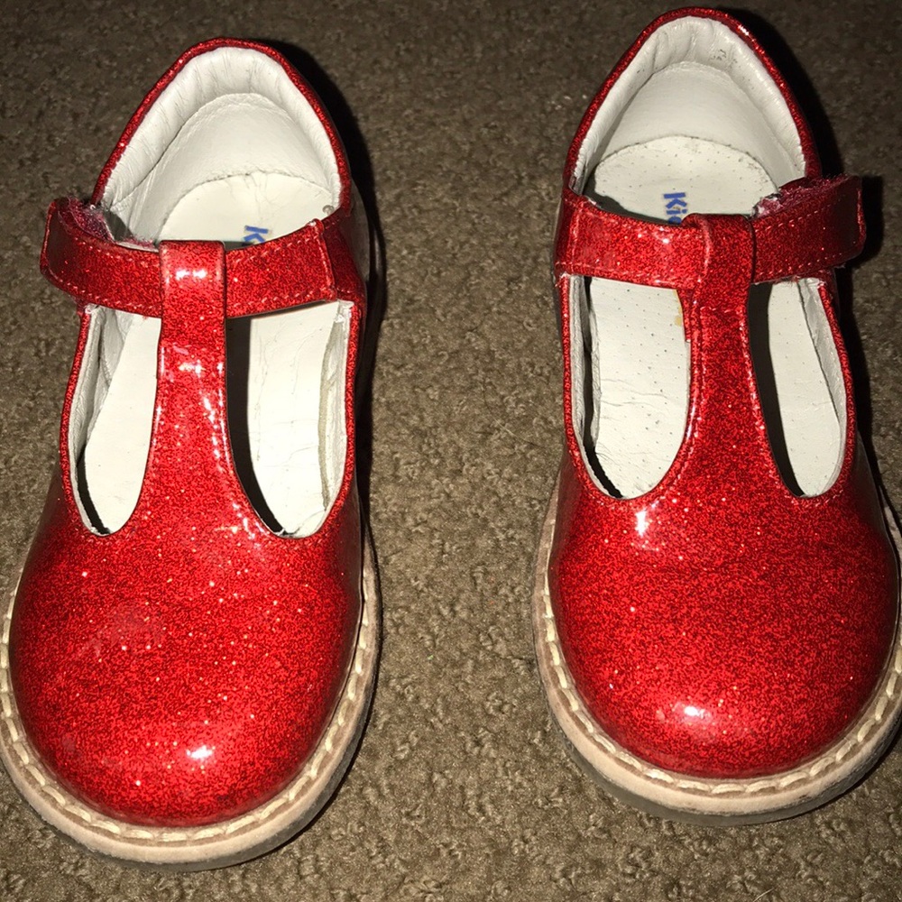 Redglitter maryjane Kidizen size 8 toddler
